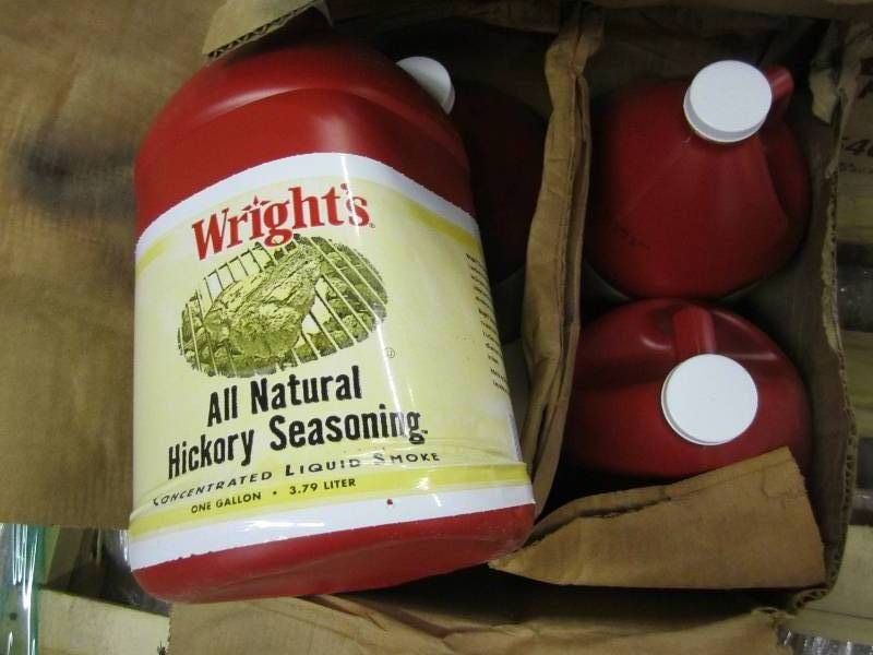 4 gallons of Wrights natural hickor...