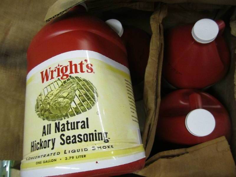 4 gallons of Wrights natural hickor...