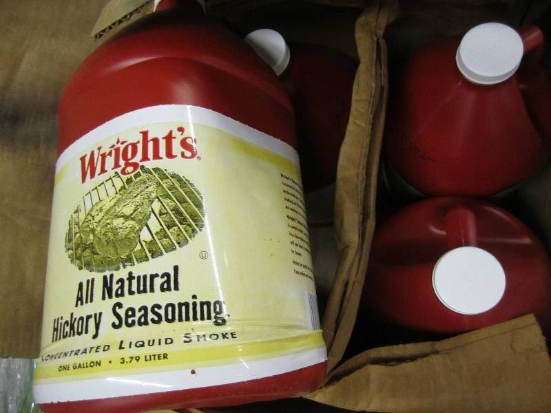 4 gallons of Wrights natural hickor...