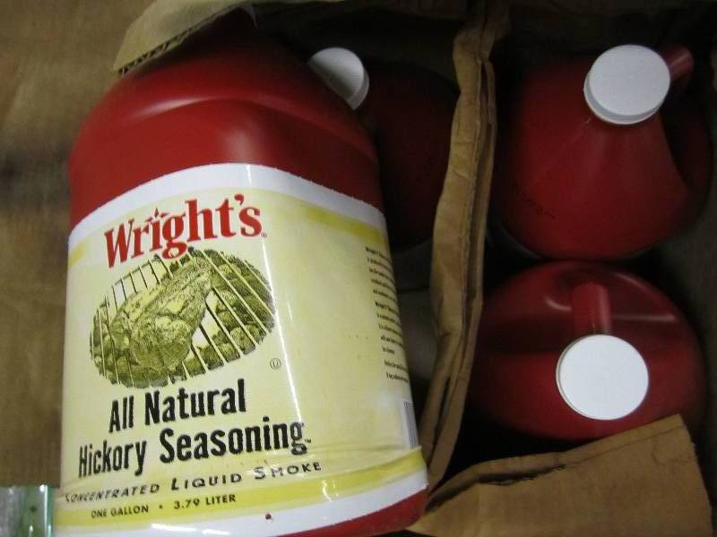 4 gallons of Wrights natural hickor...