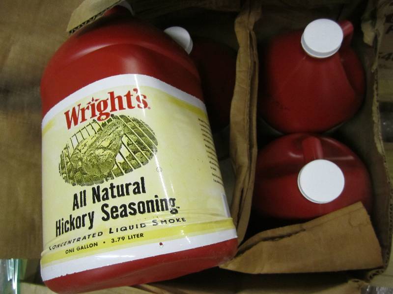 4 gallons of Wrights natural hickor...