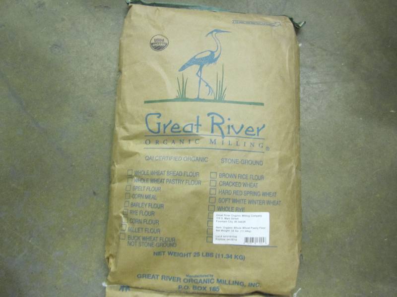 25 lb bag of Great River certified ...