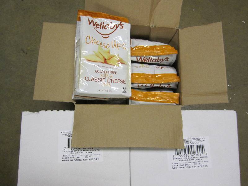 3 cases of 3oz bags gluten free Che...