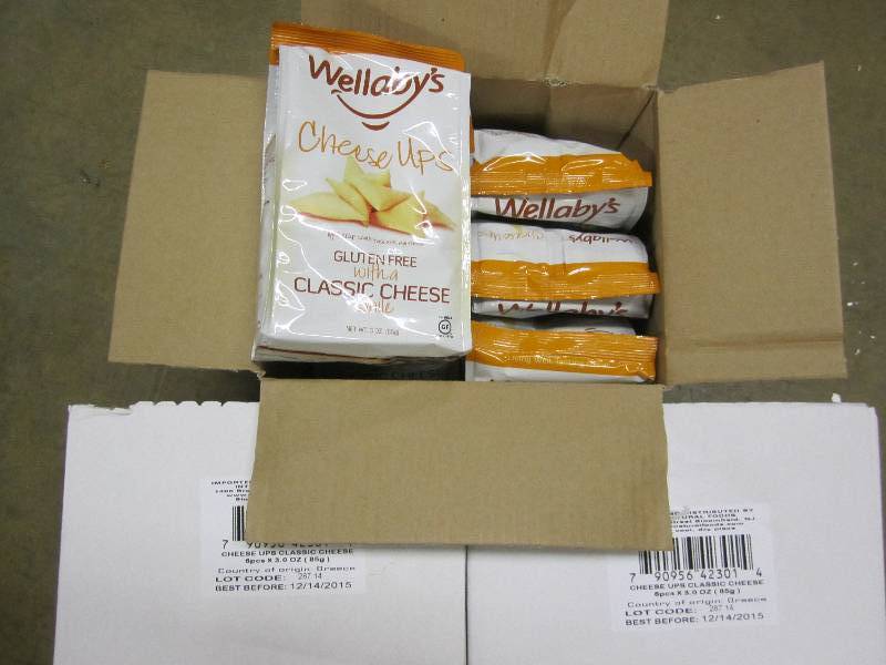 3 cases of 3oz bags gluten free Che...