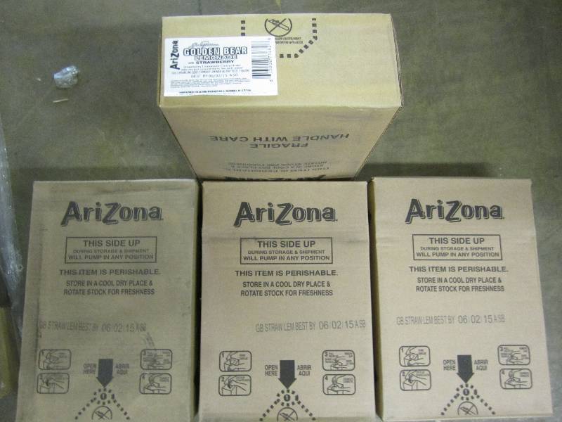 Lot of four 2.5 gallon bags of Ariz...
