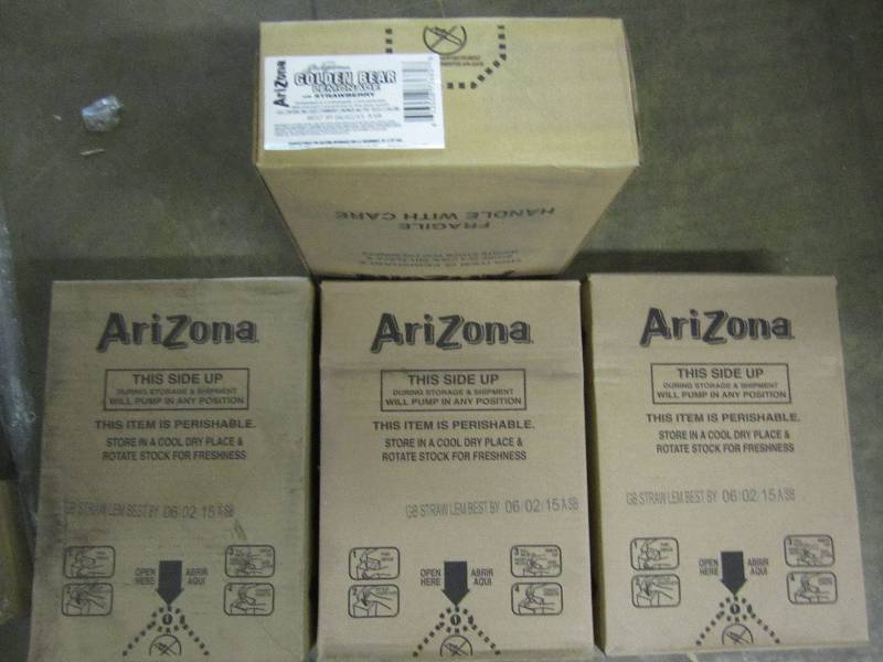 Lot of four 2.5 gallon bags of Ariz...