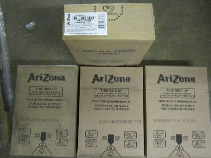 Lot of four 2.5 gallon bags of Ariz...