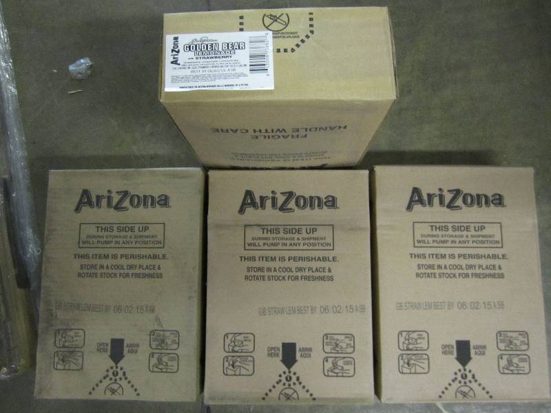 Lot of four 2.5 gallon bags of Ariz...