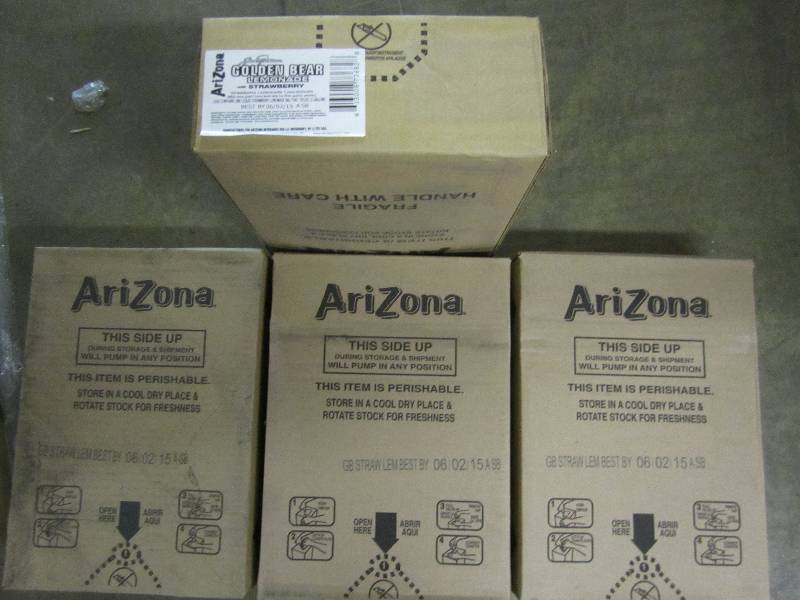 Lot of four 2.5 gallon bags of Ariz...