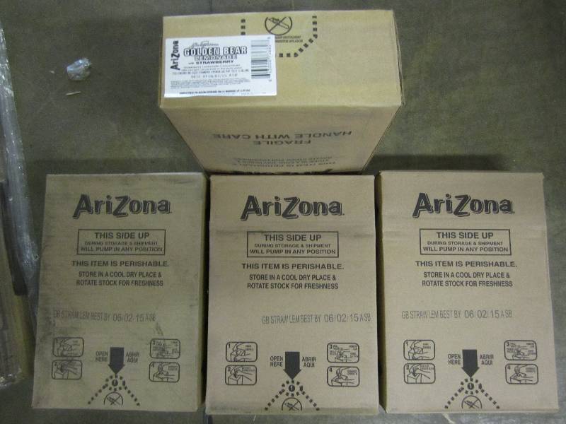 Lot of four 2.5 gallon bags of Ariz...