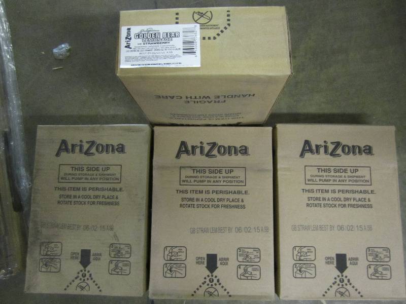 Lot of four 2.5 gallon bags of Ariz...