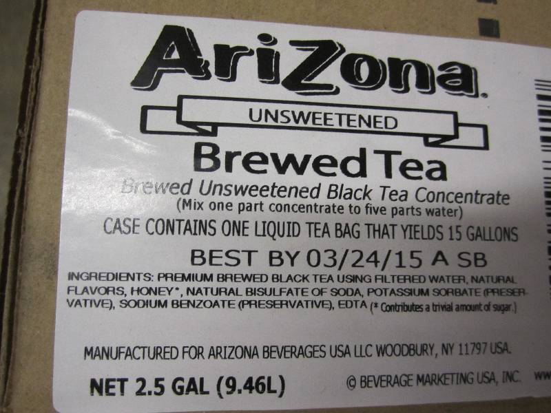 Lot of four 2.5 gallon bags of Ariz...
