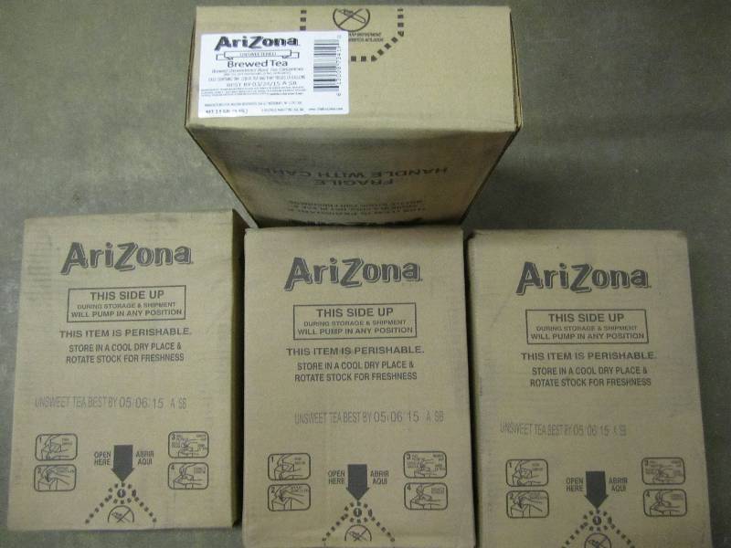 Lot of four 2.5 gallon bags of Ariz...