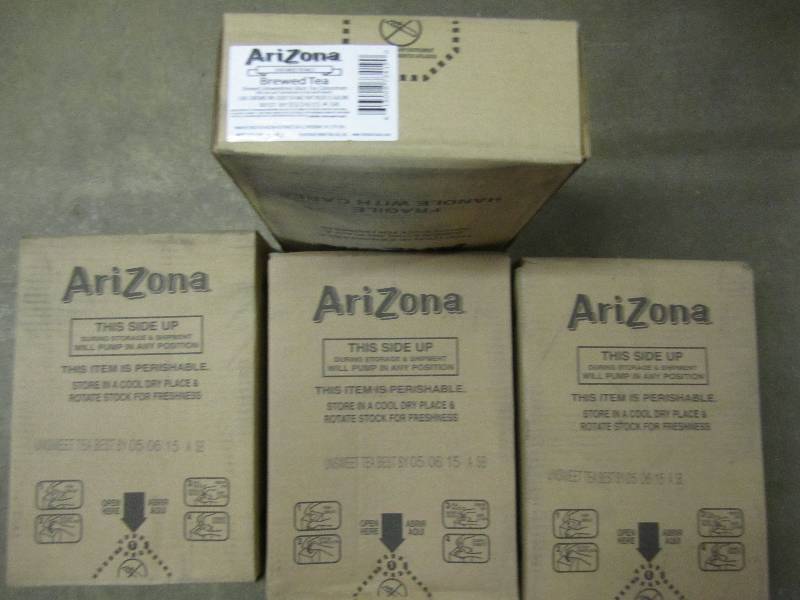 Lot of four 2.5 gallon bags of Ariz...