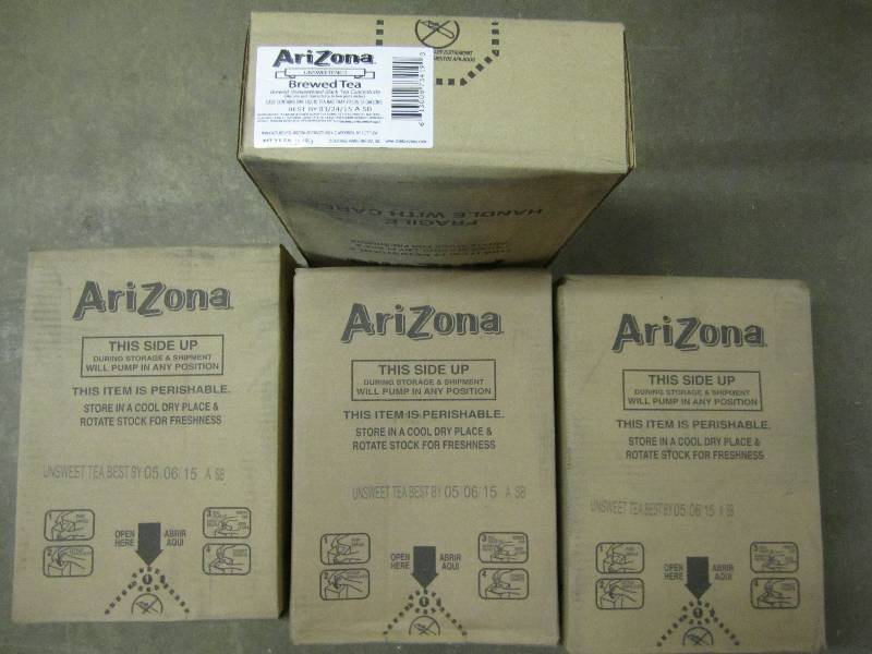 Lot of four 2.5 gallon bags of Ariz...