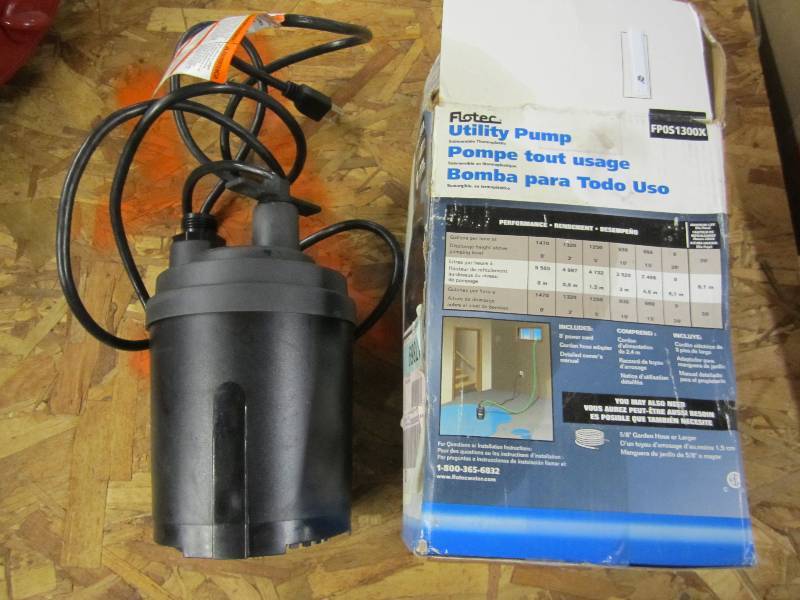 Flotech utility pump...