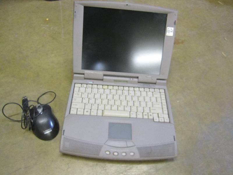 Compaq Presario laptop,no battery o...