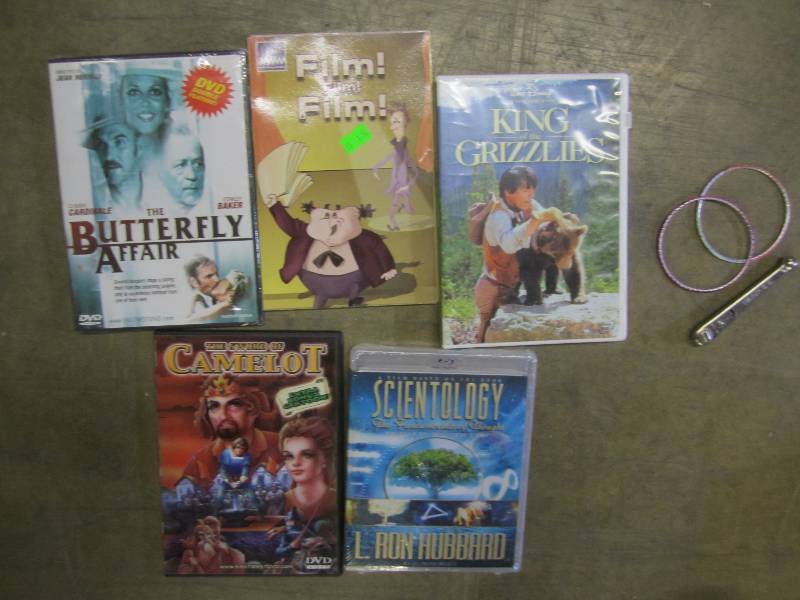 Lot of DVDs...