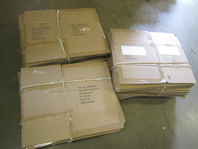 3 bundles of shipping or packing bo...