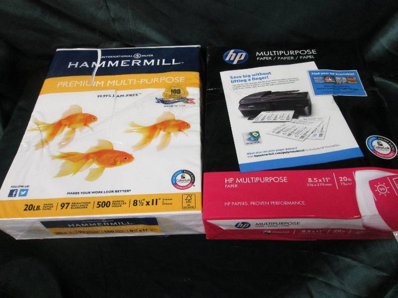 lot 40 image: Lot of 2 open package multipurpose ...