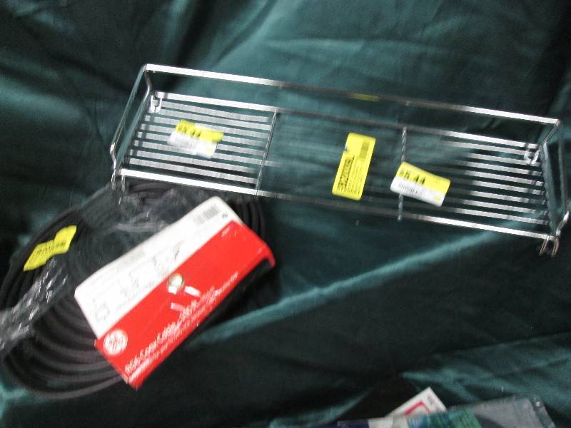 lot 62 image: GE RG6 Coax Cable 100 ft, Sink shel...