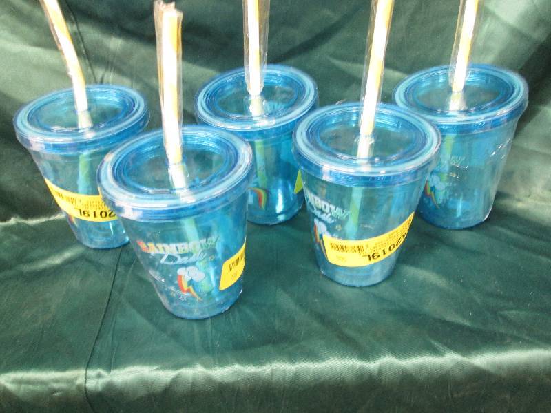 lot 67 image: Lot of 5 Rainbow Dash blue covered ...