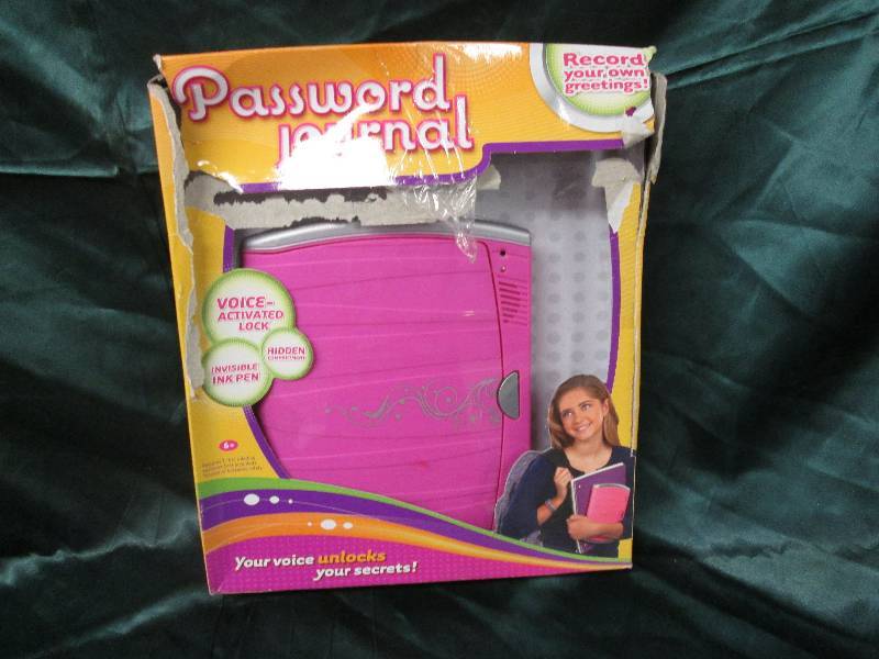 lot 76 image: Password Journal- damaged package...
