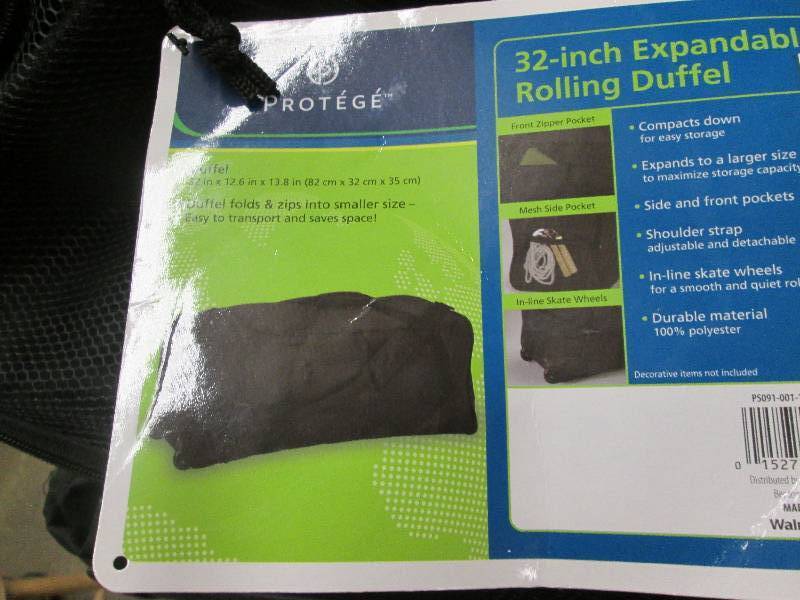 lot 256 image: Protg 32 rolling expandable duf...