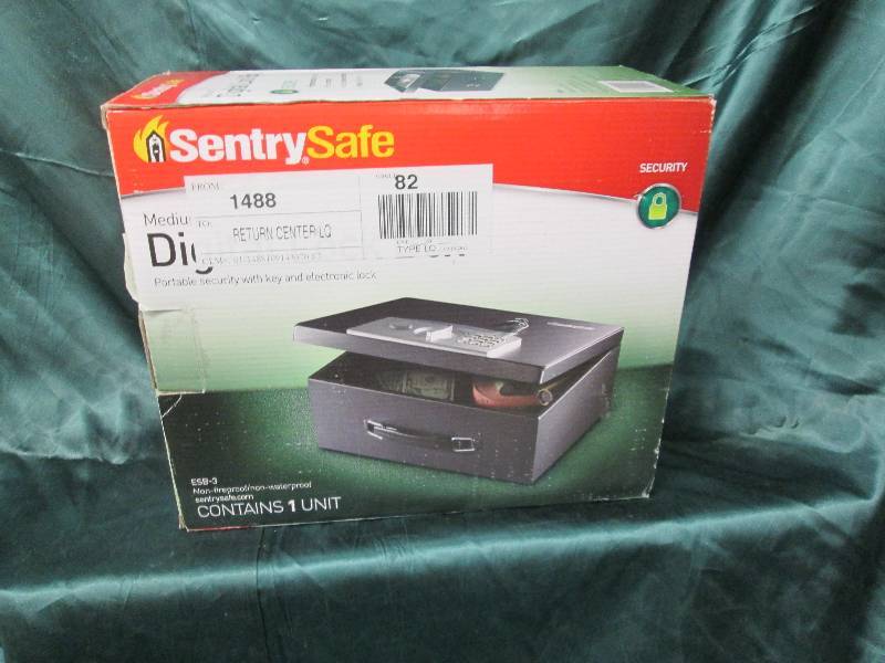 lot 265 image: Sentry Safe Medium DigitalLock Box...