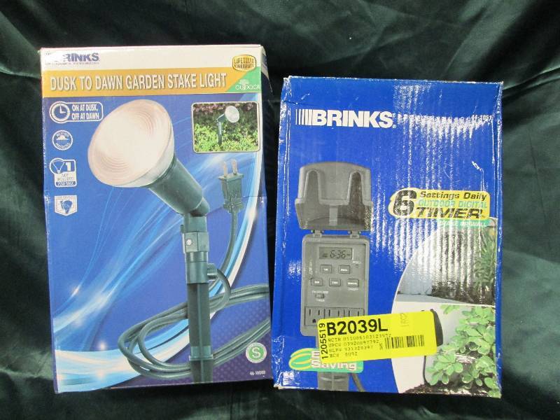 lot 268 image: Brinks Outdoor Digital timer- missi...