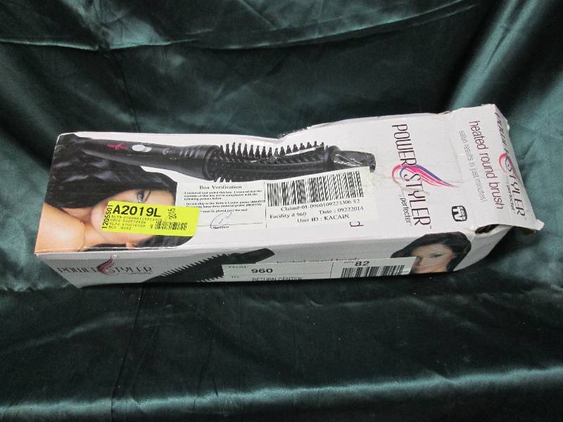 lot 270 image: Power Styler Heated Round Brush...
