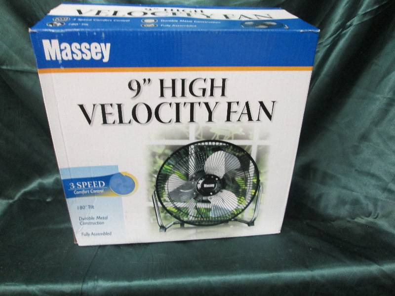 lot 281 image: Massey 9 high velocity fan - 3 spe...