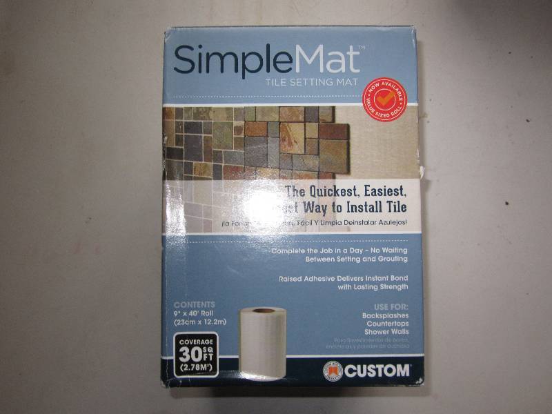 lot 198 image: Simple Mat tile setting mat...