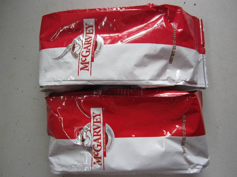 lot 126 image: qty 3mcGarvy brand regular coffee g...
