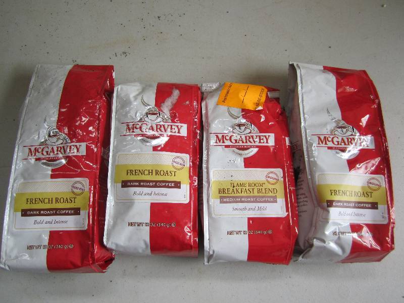 lot 127 image: qty 4 mcGarvy brand regular 2 bags ...