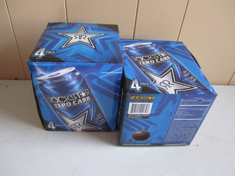 lot 150 image: Lot of two 4 pack boxes of Rock Sta...