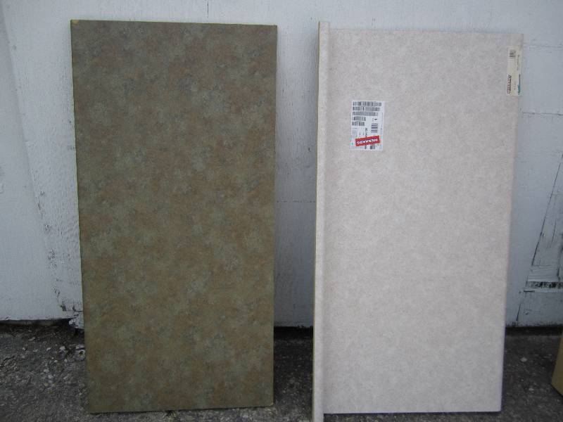 lot 85 image: 2 formica counter tops, 24 x 48 an...
