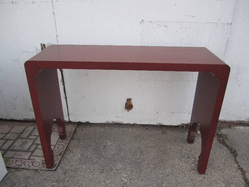 lot 178 image: Display table, 41 x 14 top...