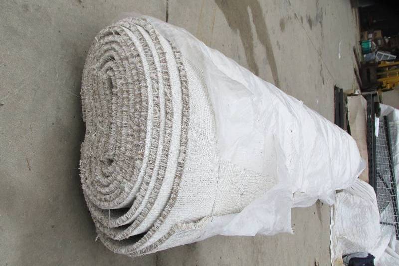 lot 188 image: Large roll of carpet, 12 feet wide,...
