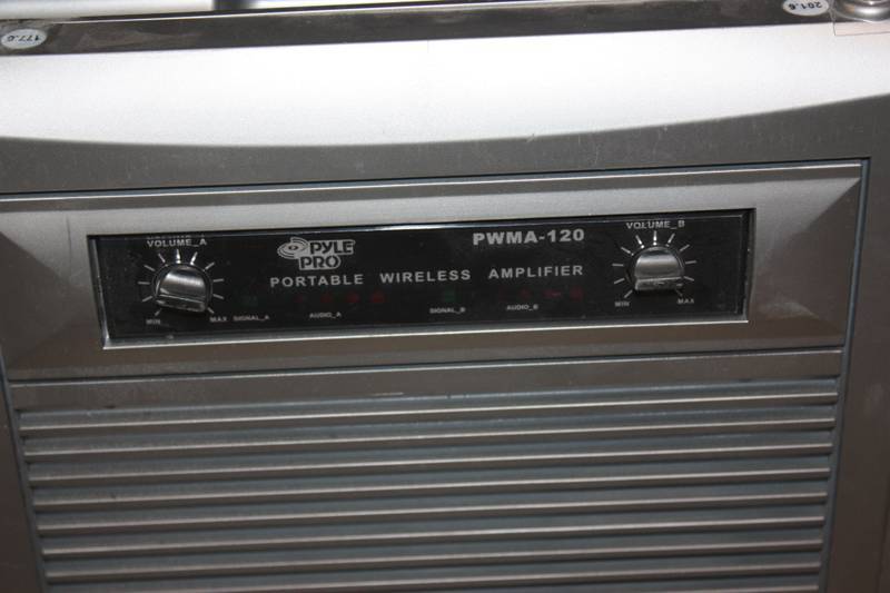 Portable PA System with Cassette Player