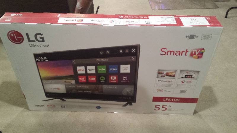 lot 2 image: 55 LG Smart TV