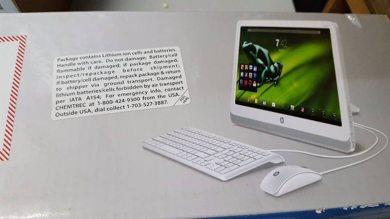 lot 6 image: HP Slate Computer