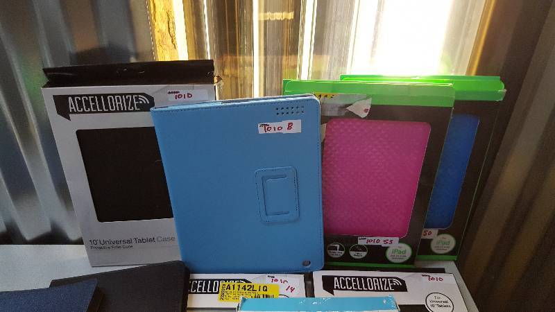 lot 12 image: Large Lot of Misc. Tablet and iPad cases