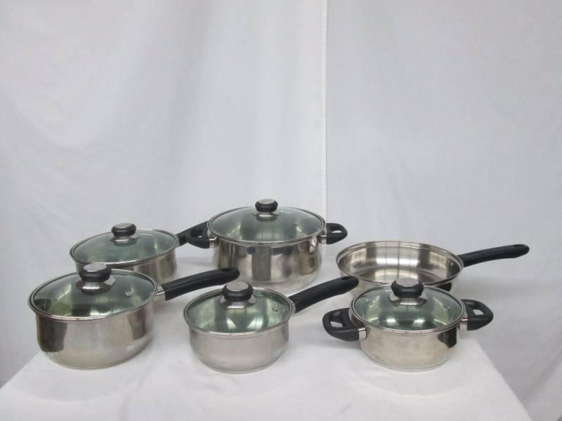 Alcove 12-pc. Stainless Steel Cookware Set