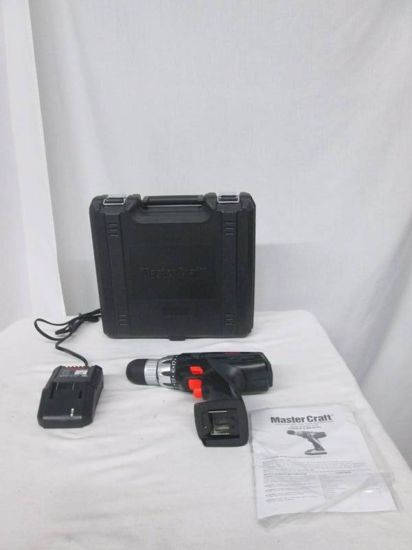 Master Craft 20-Volt Li-ion Max 12 Drill
