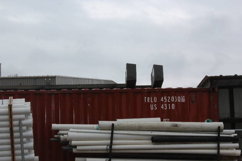 Lot of (2) Parking Lot Light Poles