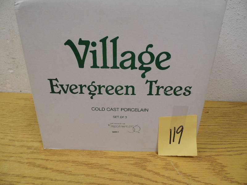 Cold Cast Porcelain Trees