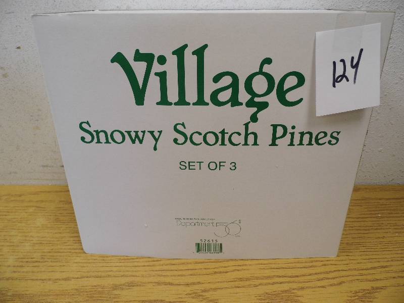 Snowy Scotch Pines