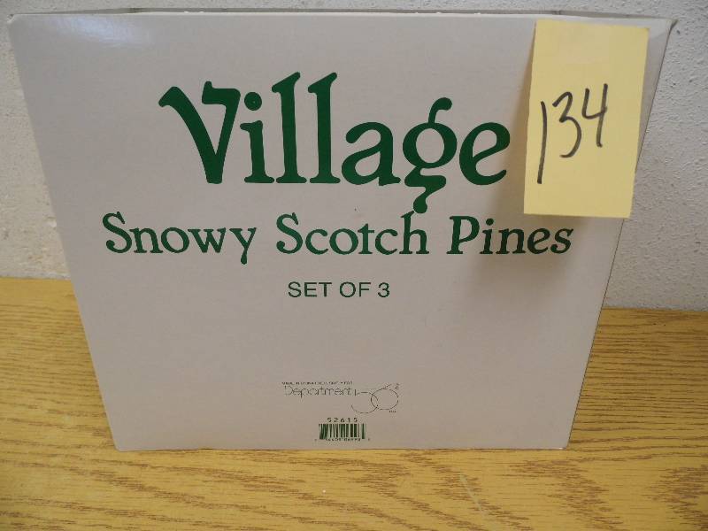 Snowy Scotch Pines