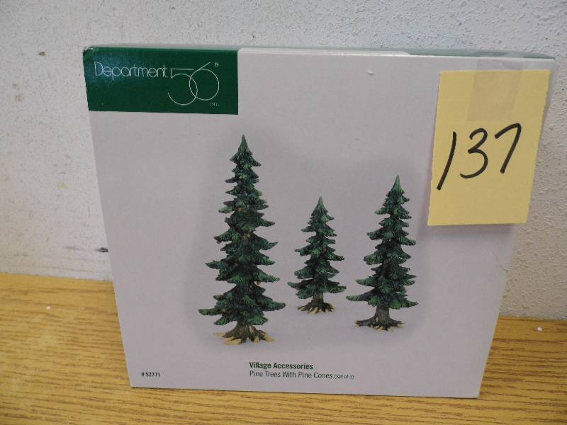 Pine Trees with Pine Cones